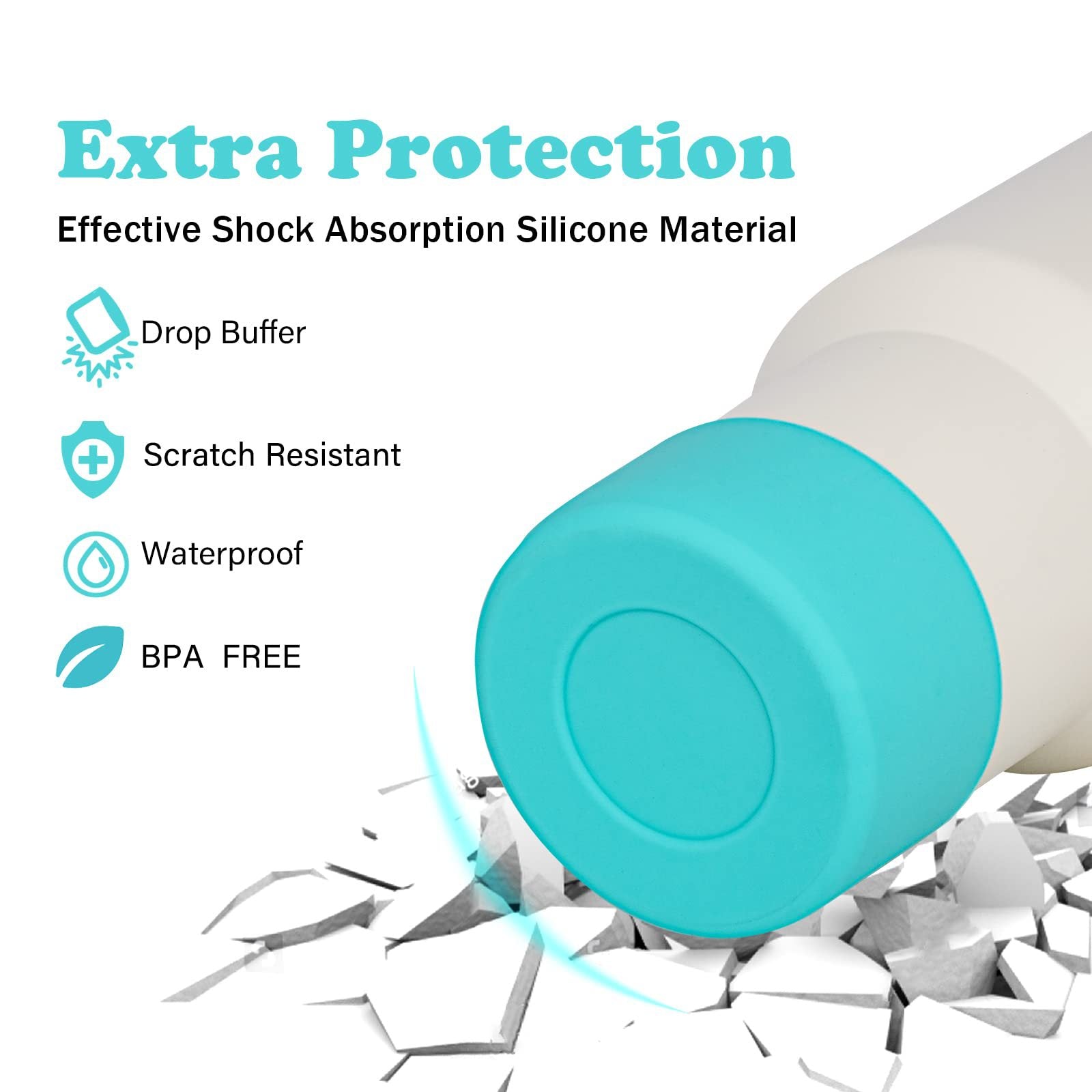 Silicone Boot Sleeve for Bottle Protection