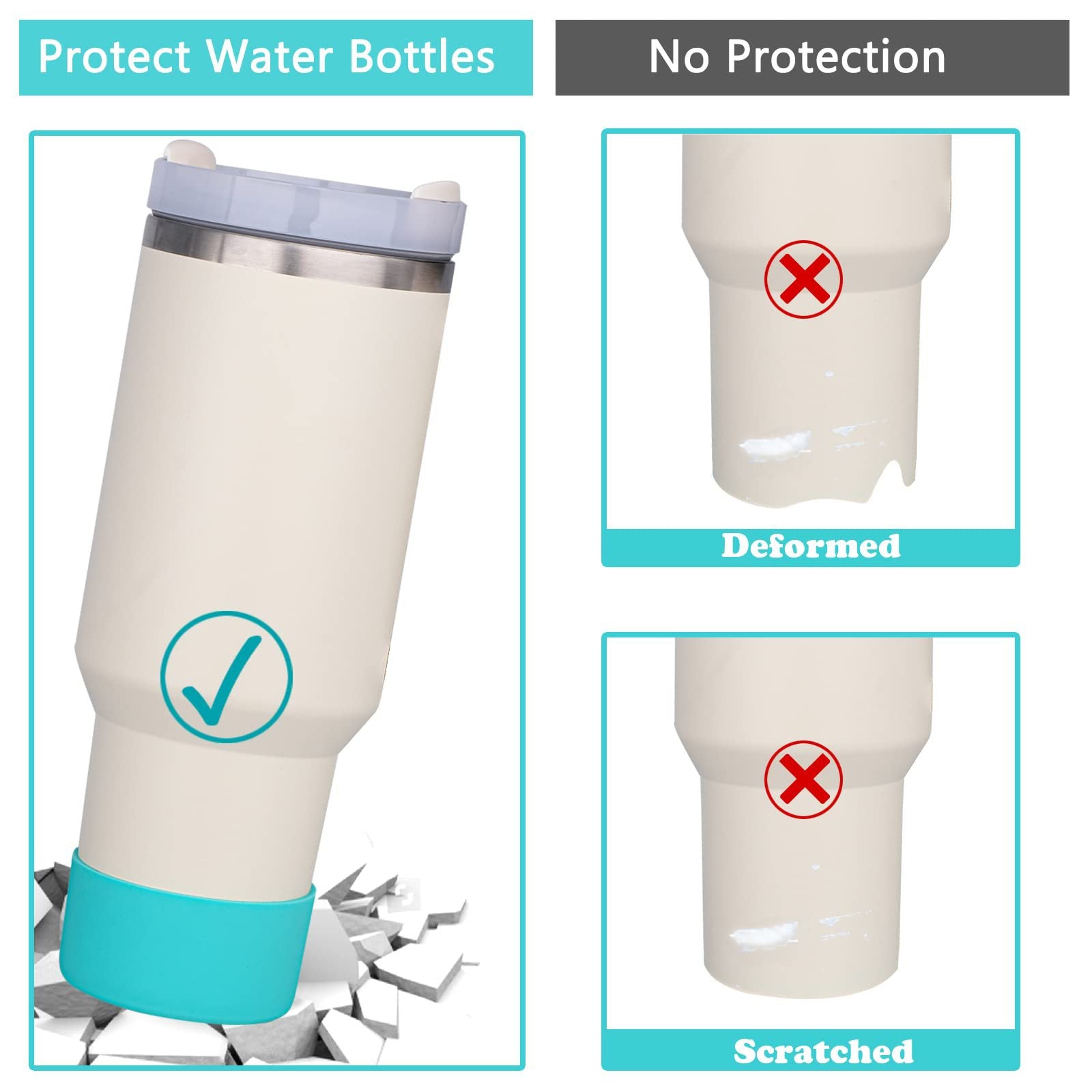 Silicone Boot Sleeve for Bottle Protection