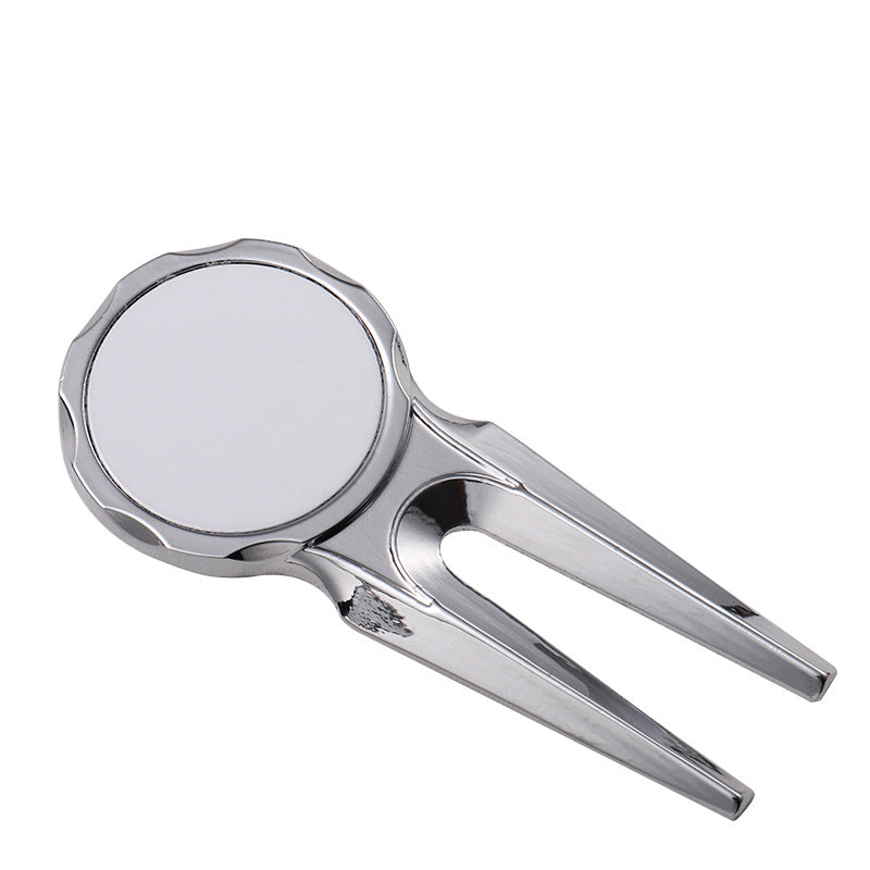 Golf Divot Repair Tool with Ball Marker