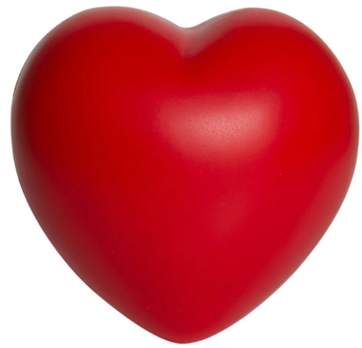 Sweet Colorful Heart Stress Ball