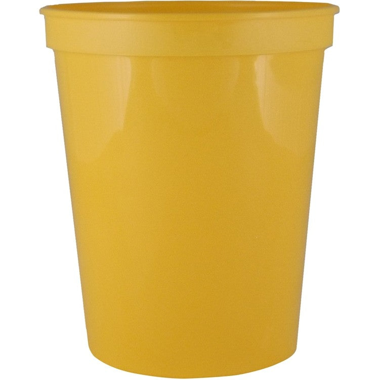 16 oz Smooth Wall Plastic Stadium Cup