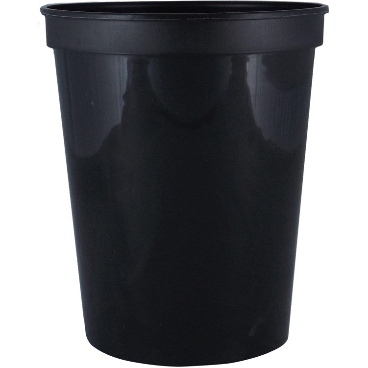 16 oz Smooth Wall Plastic Stadium Cup