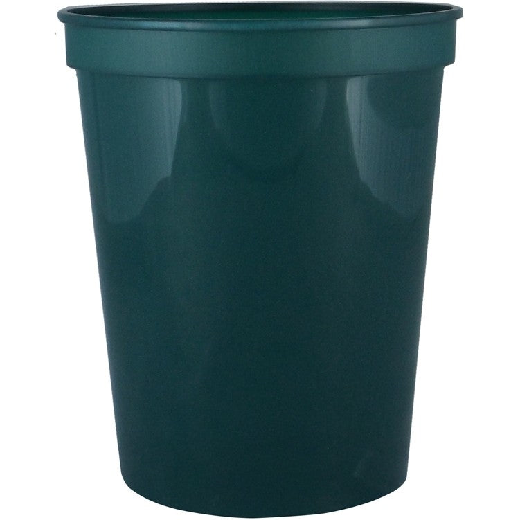 16 oz Smooth Wall Plastic Stadium Cup