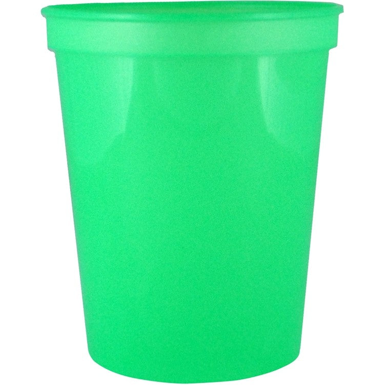 16 oz Smooth Wall Plastic Stadium Cup