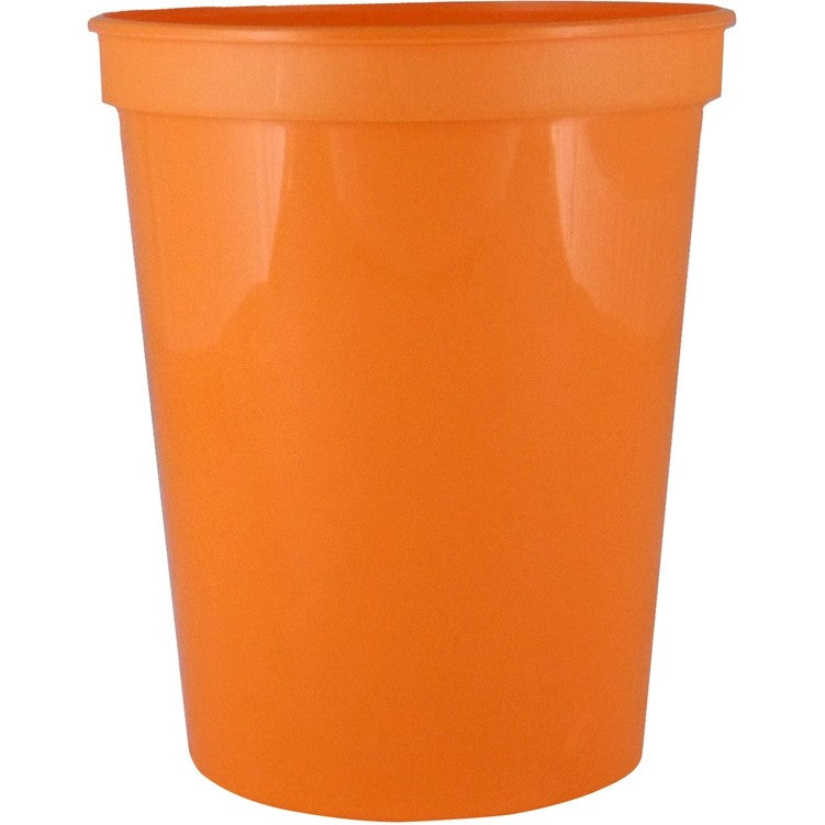 16 oz Smooth Wall Plastic Stadium Cup