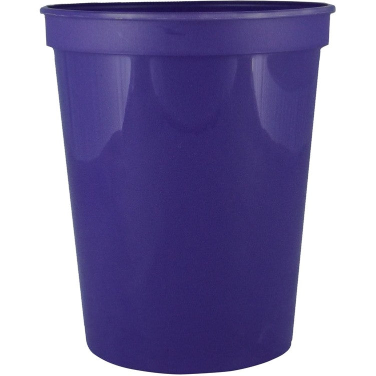 16 oz Smooth Wall Plastic Stadium Cup