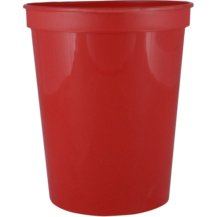 16 oz Smooth Wall Plastic Stadium Cup