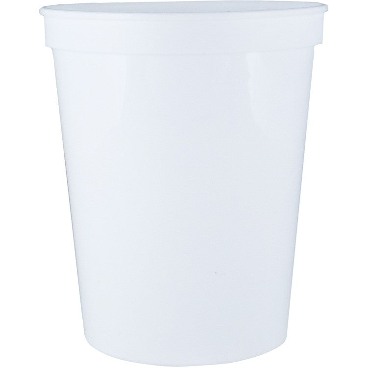 16 oz Smooth Wall Plastic Stadium Cup