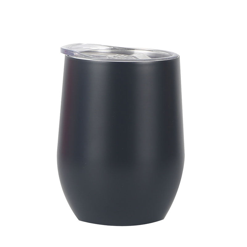 12 oz Stemless Wine Glass with Lid