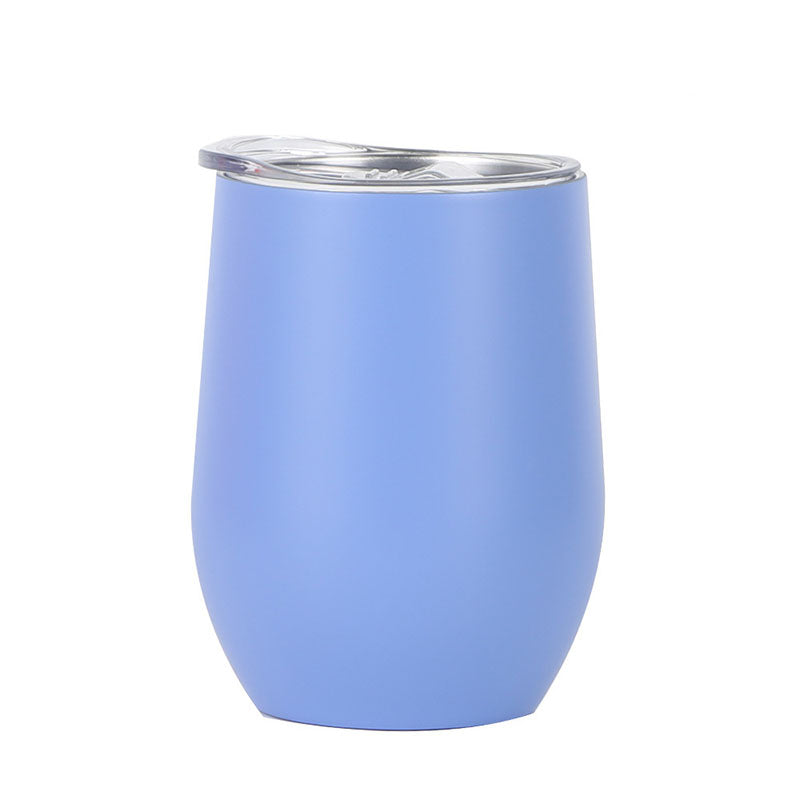 12 oz Stemless Wine Glass with Lid