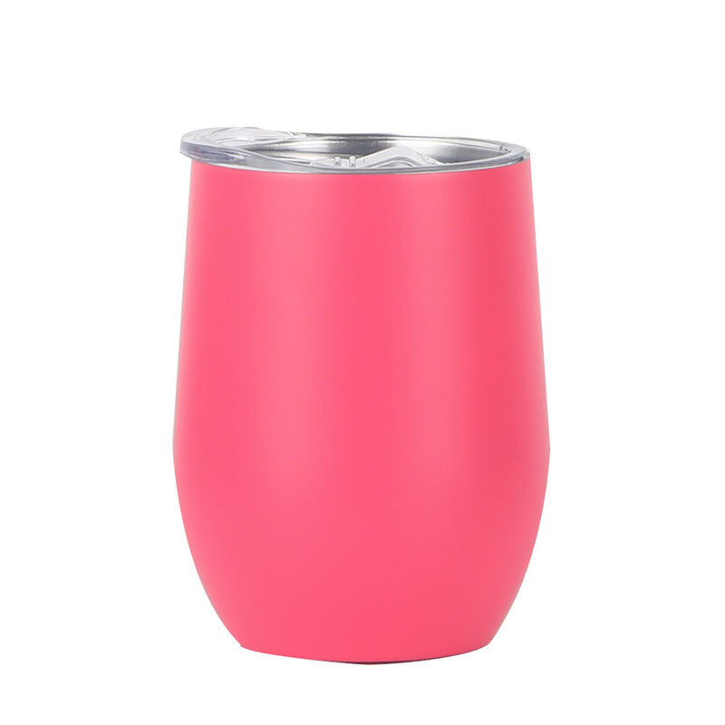 12 oz Stemless Wine Glass with Lid