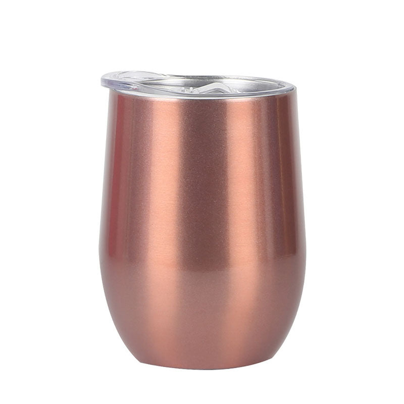 12 oz Stemless Wine Glass with Lid
