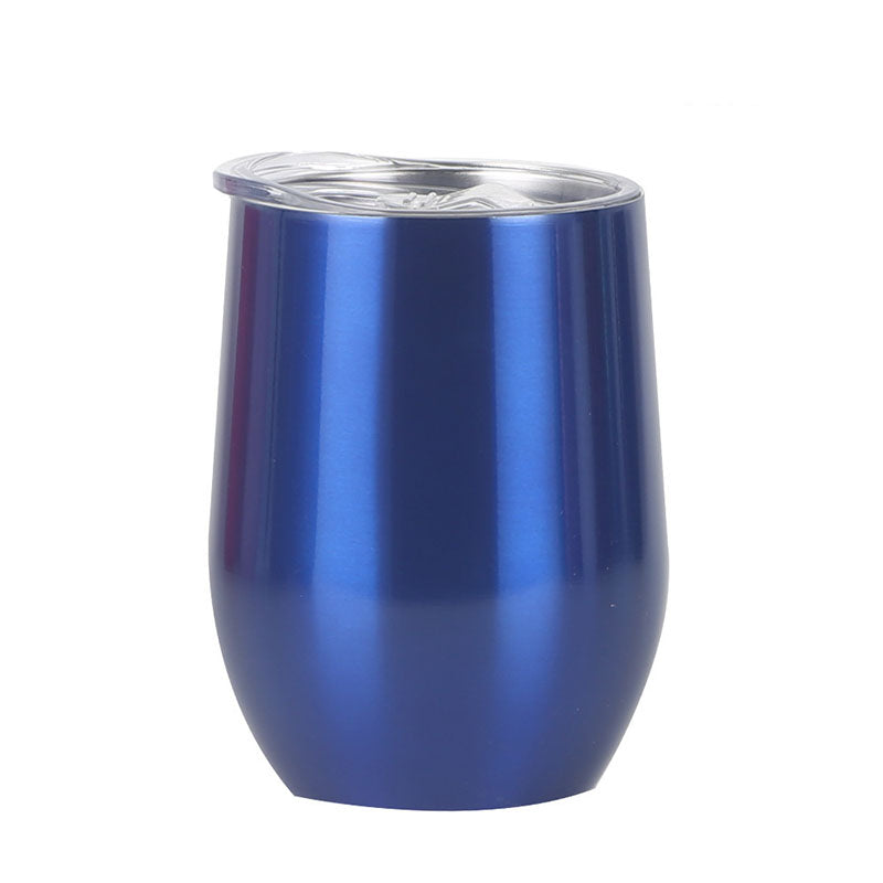 12 oz Stemless Wine Glass with Lid