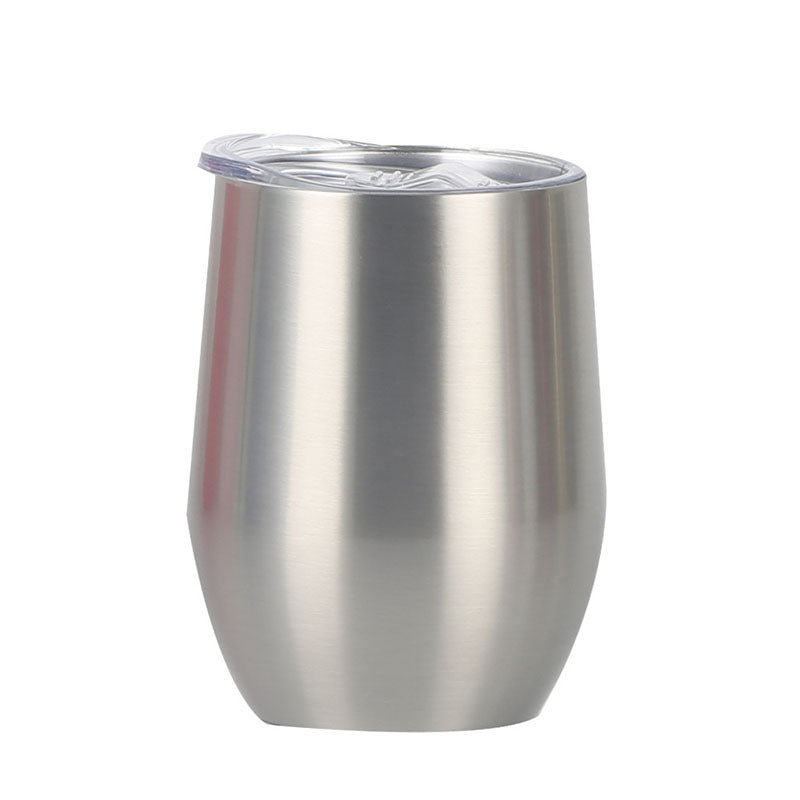 12 oz Stemless Wine Glass with Lid