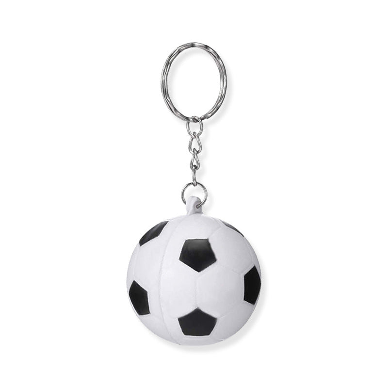 Sports Ball Stress Reliever Keychain