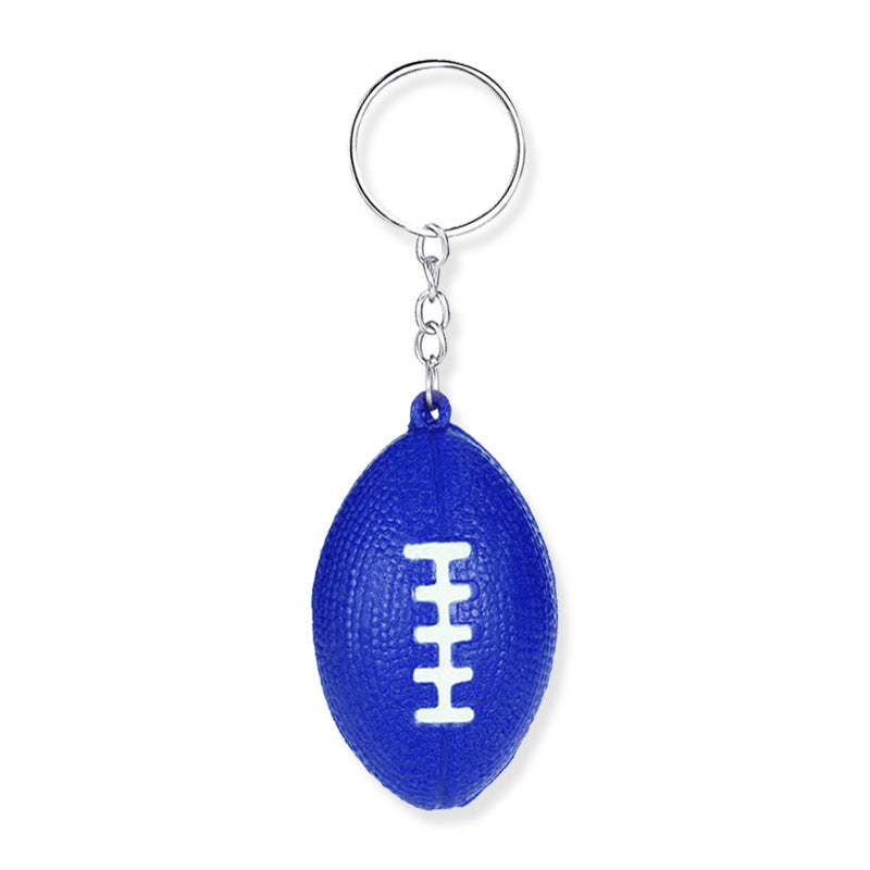 Sports Ball Stress Reliever Keychain