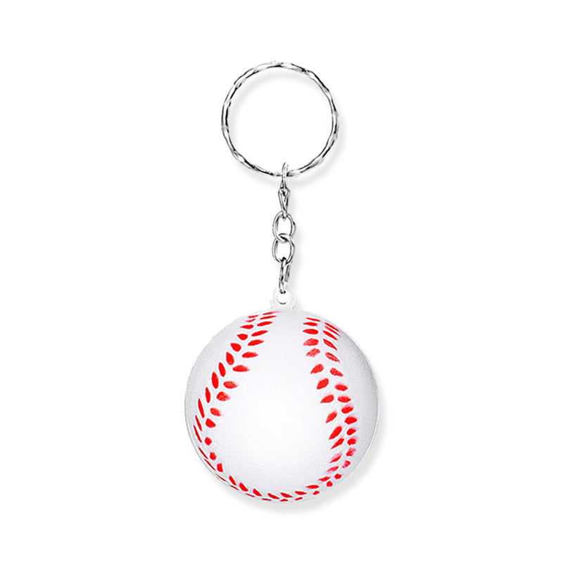 Sports Ball Stress Reliever Keychain