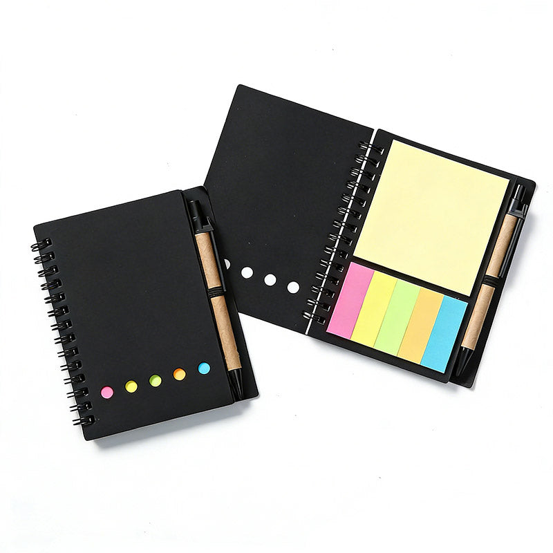 Eco Magnetic Notebook with Sticky Notes & Pen