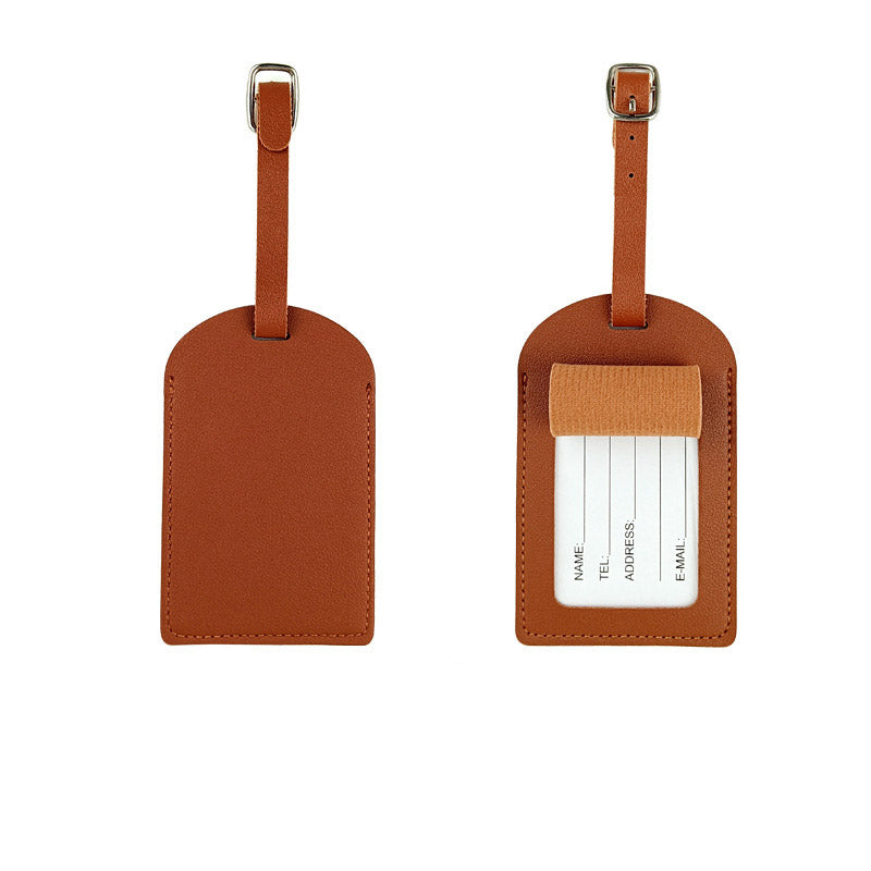 PU Leather Luggage Tag