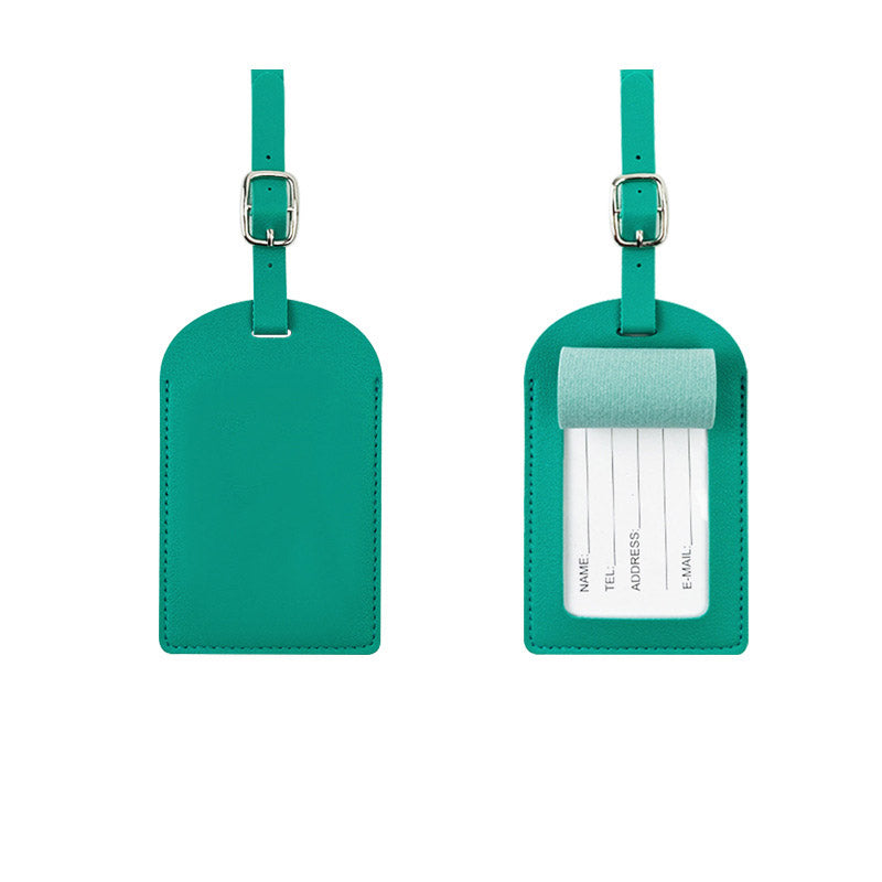 PU Leather Luggage Tag