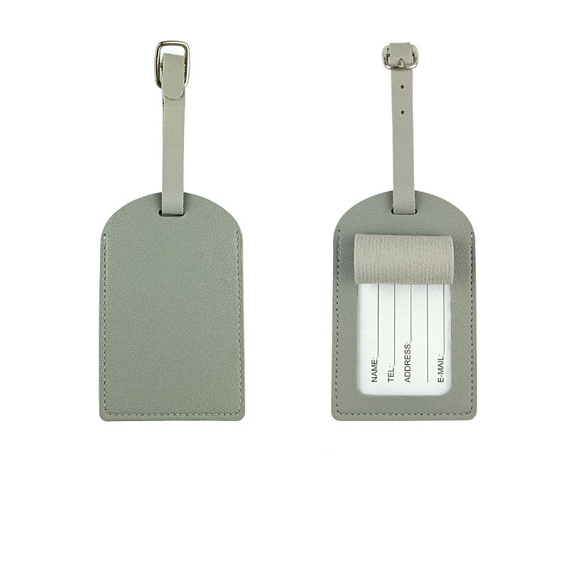 PU Leather Luggage Tag
