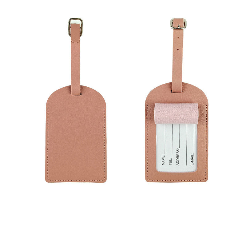 PU Leather Luggage Tag