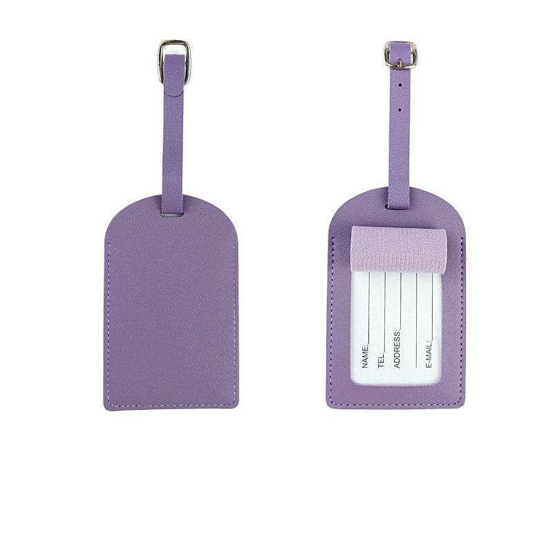 PU Leather Luggage Tag