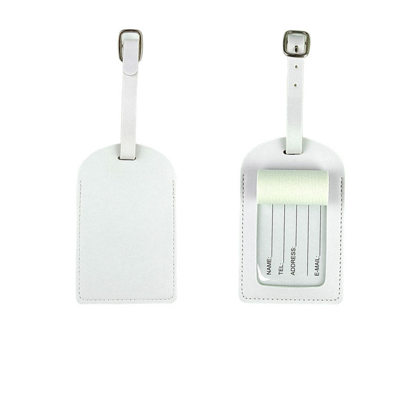 PU Leather Luggage Tag