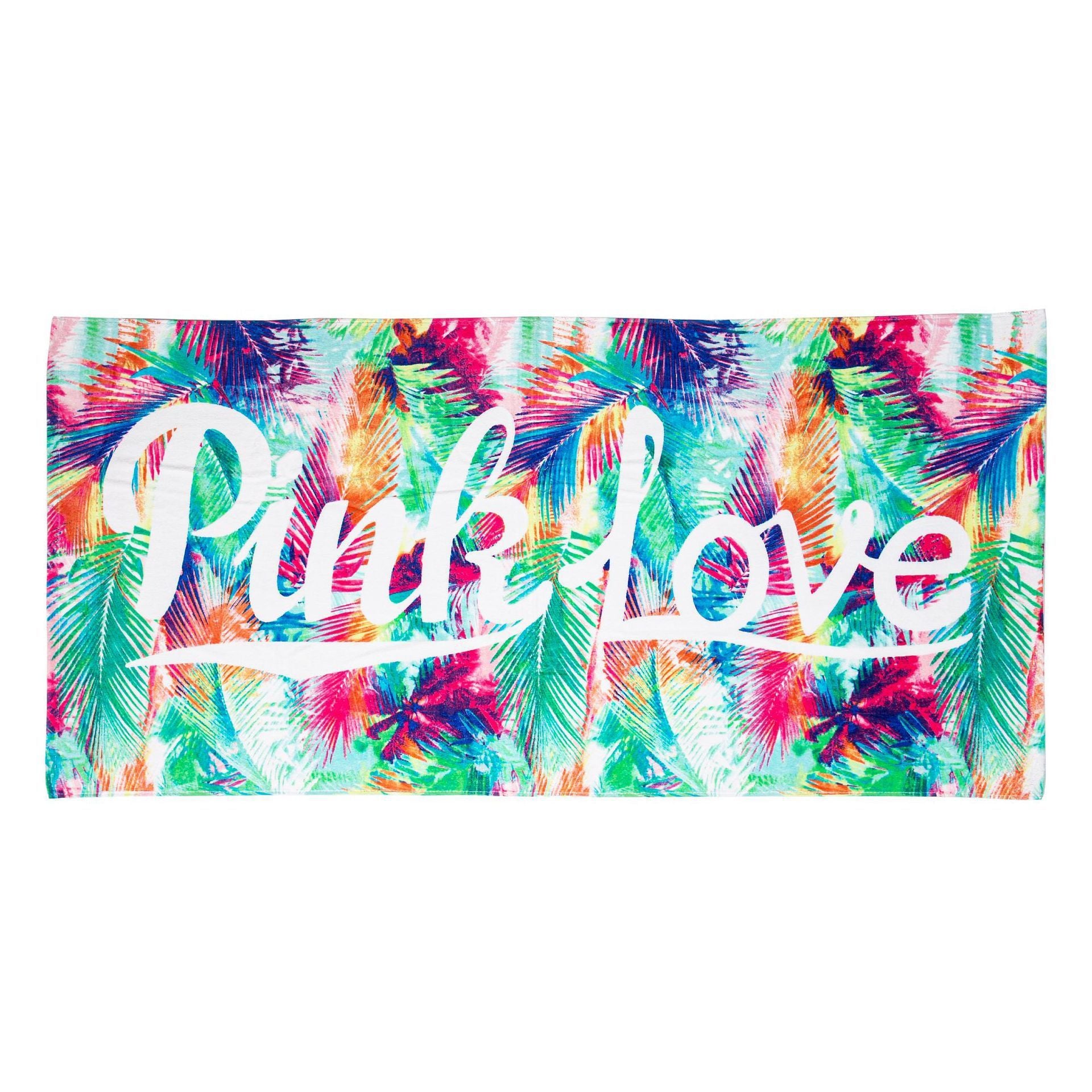 30"x63" Sublimated Microfiber Sand Proof Beach Towel