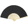 Full Color Folding Paper Fan with Bamboo Handle