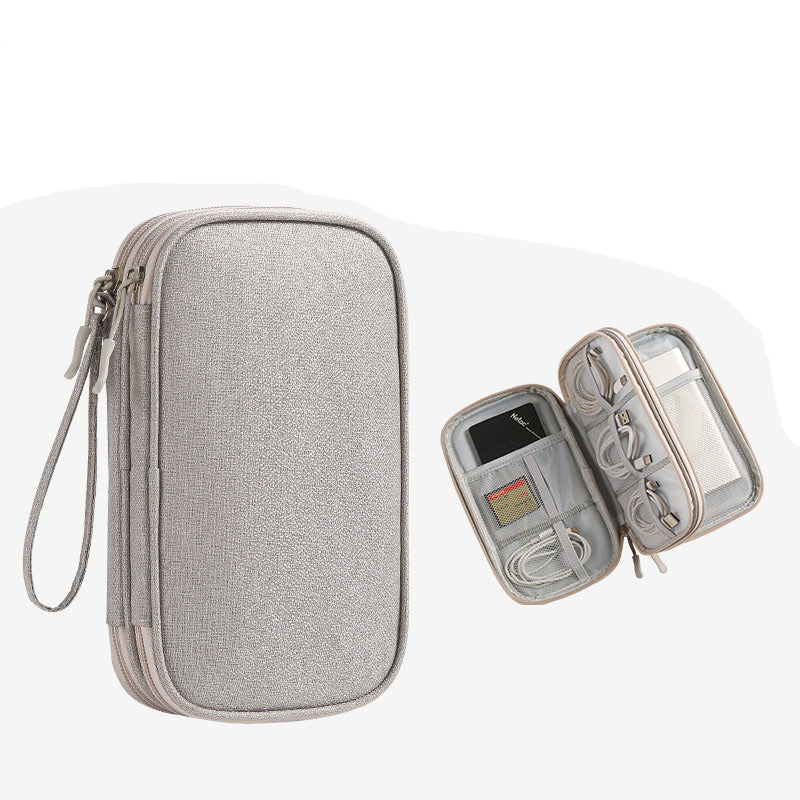 Full Color Travel Cable Tech Organizer Bag