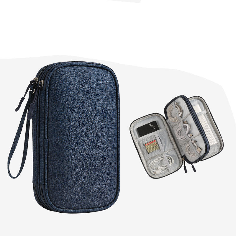Full Color Travel Cable Tech Organizer Bag