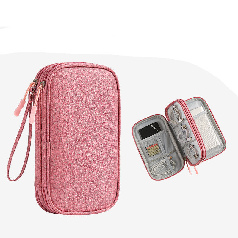 Full Color Travel Cable Tech Organizer Bag