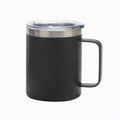 12 oz Travel Stainless Steel Vacuum Insulated Coffee Mug with Handle & Lid