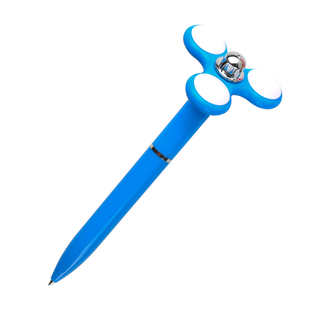 Soft-Grip Fidget Spinner Pen