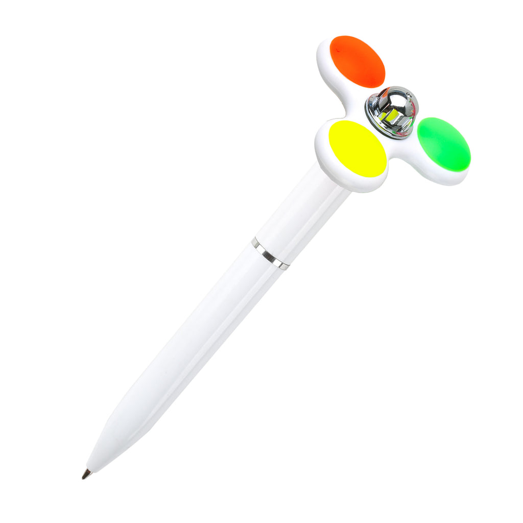 Soft-Grip Fidget Spinner Pen
