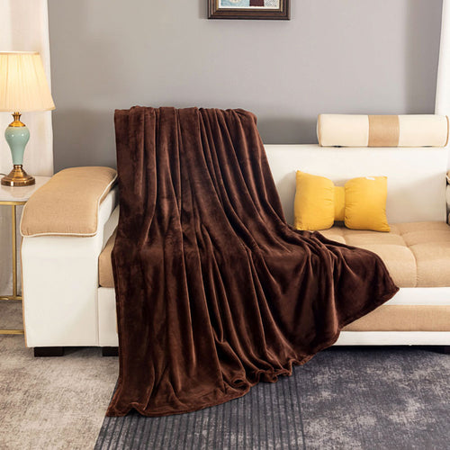 50"x60" Soft Flannel Throw Blanket