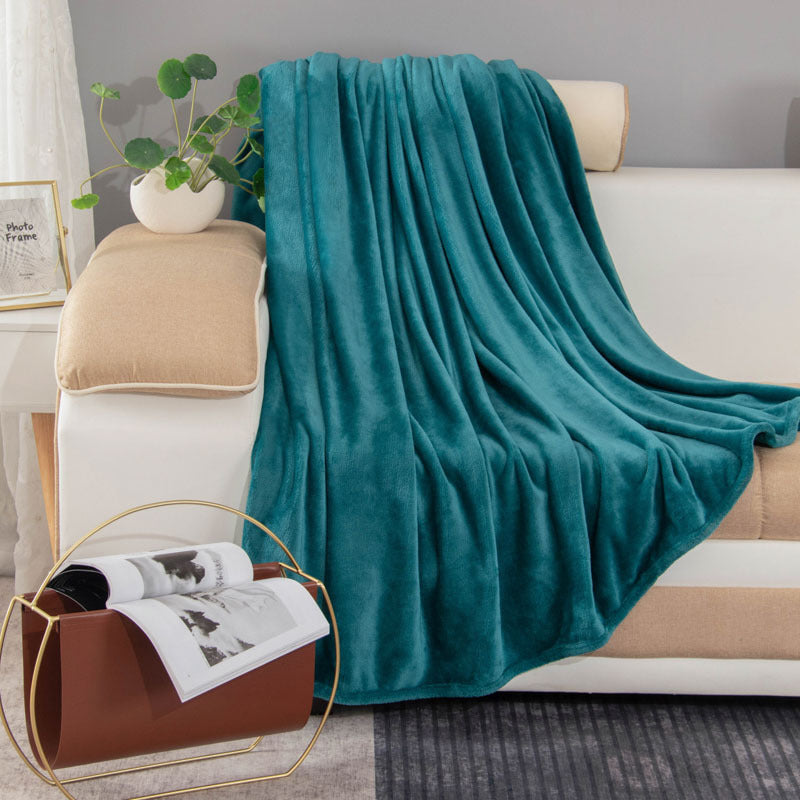 50"x60" Soft Flannel Throw Blanket
