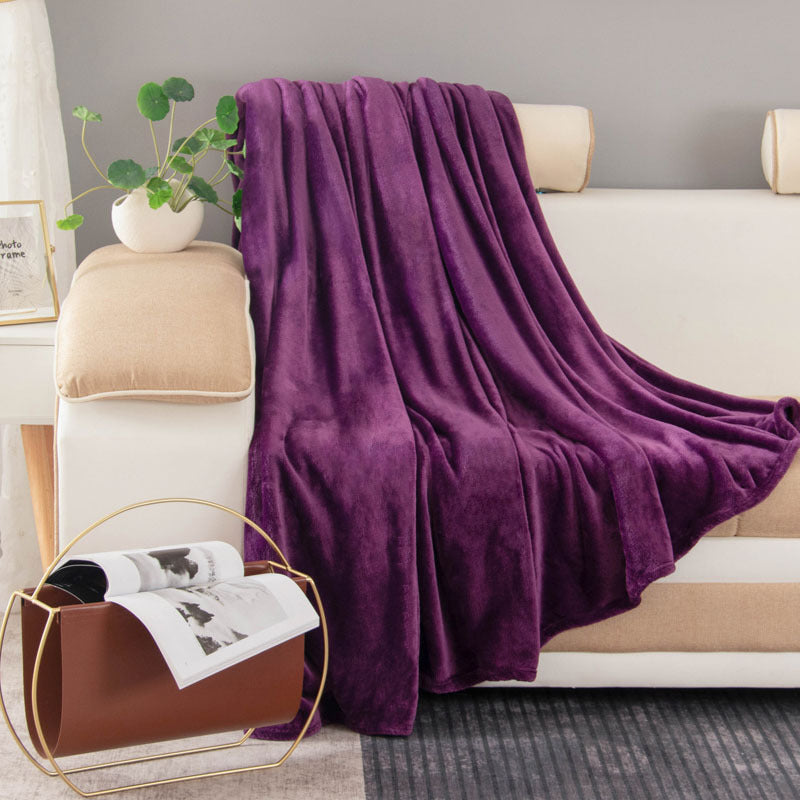 50"x60" Soft Flannel Throw Blanket