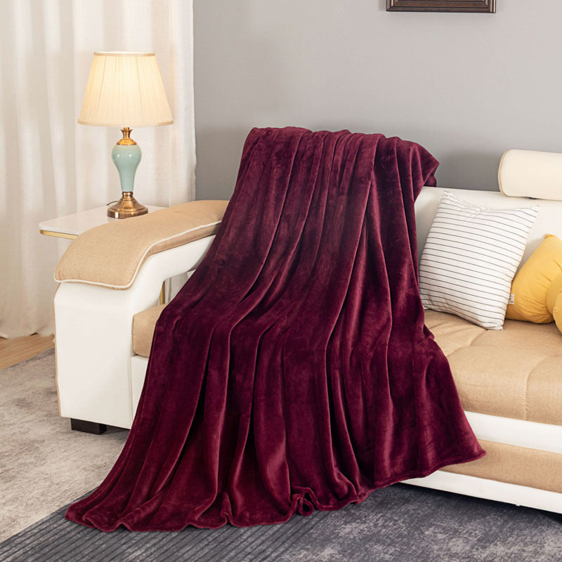 50"x60" Soft Flannel Throw Blanket