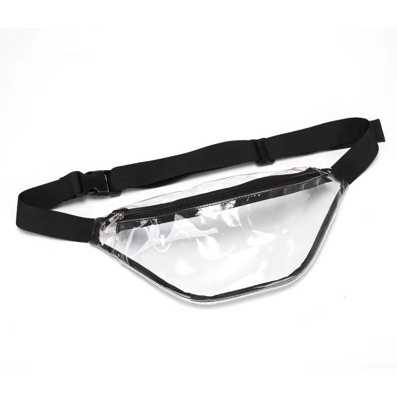 Clear Zippered PVC Fanny Pack