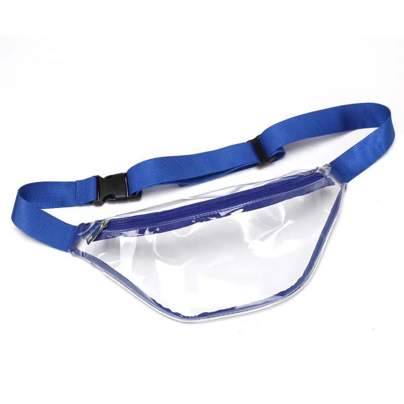 Clear Zippered PVC Fanny Pack