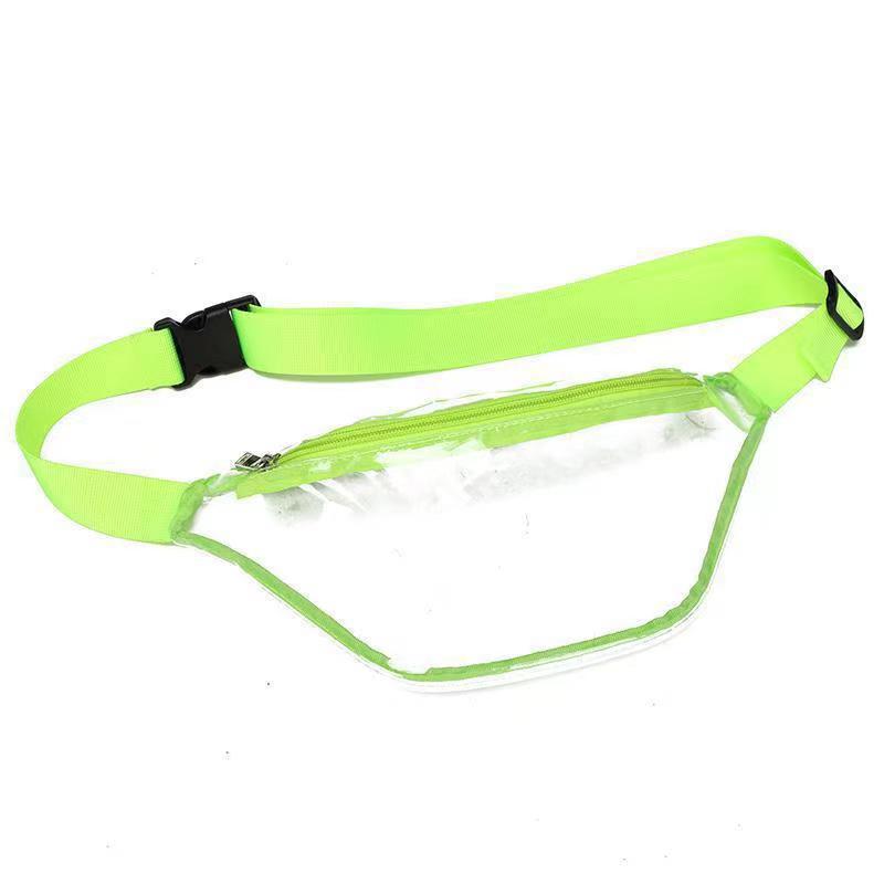 Clear Zippered PVC Fanny Pack