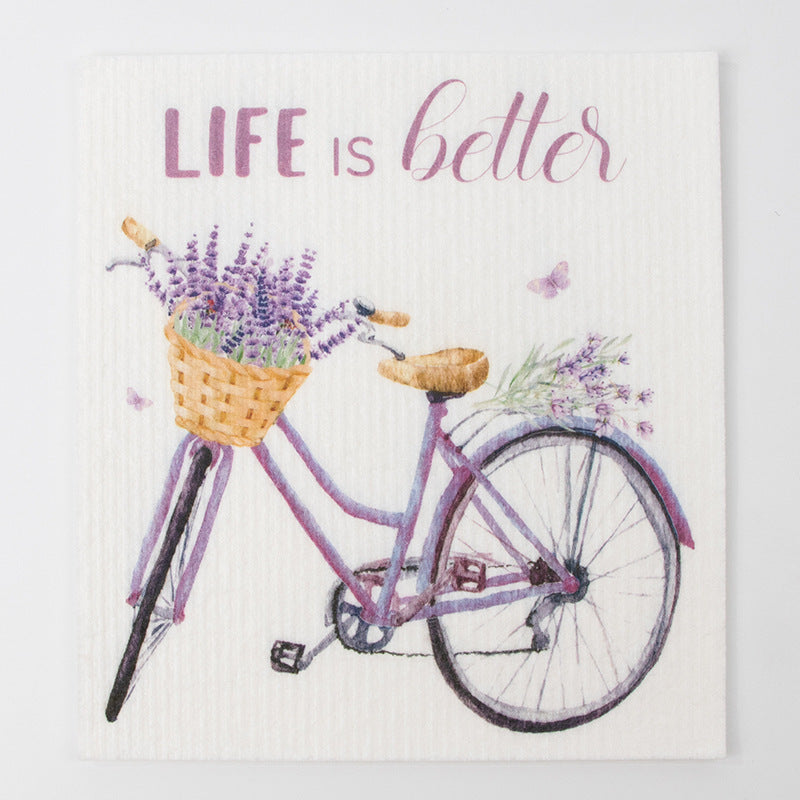 Full Color Swedish Dishcloth