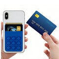 Popper Stress Reliever Silicone Phone Wallet