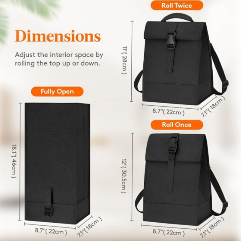 Oxford Cloth Lunch Cooler Bag