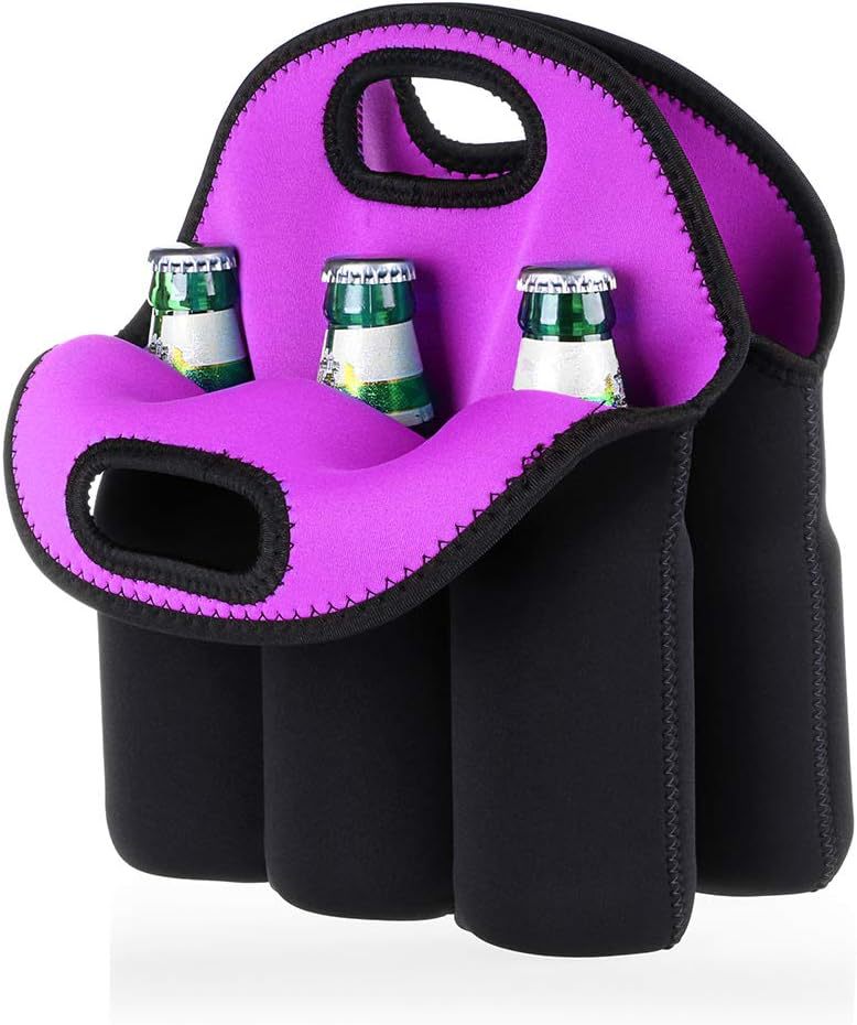 6-Pack Neoprene Wine Bottle Cooler