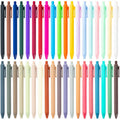 Soft Rubberized Touch Retractable Gel Pen