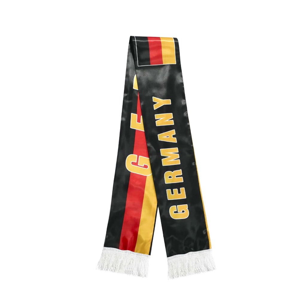 Custom World Cup Fan Scarf with Fringe