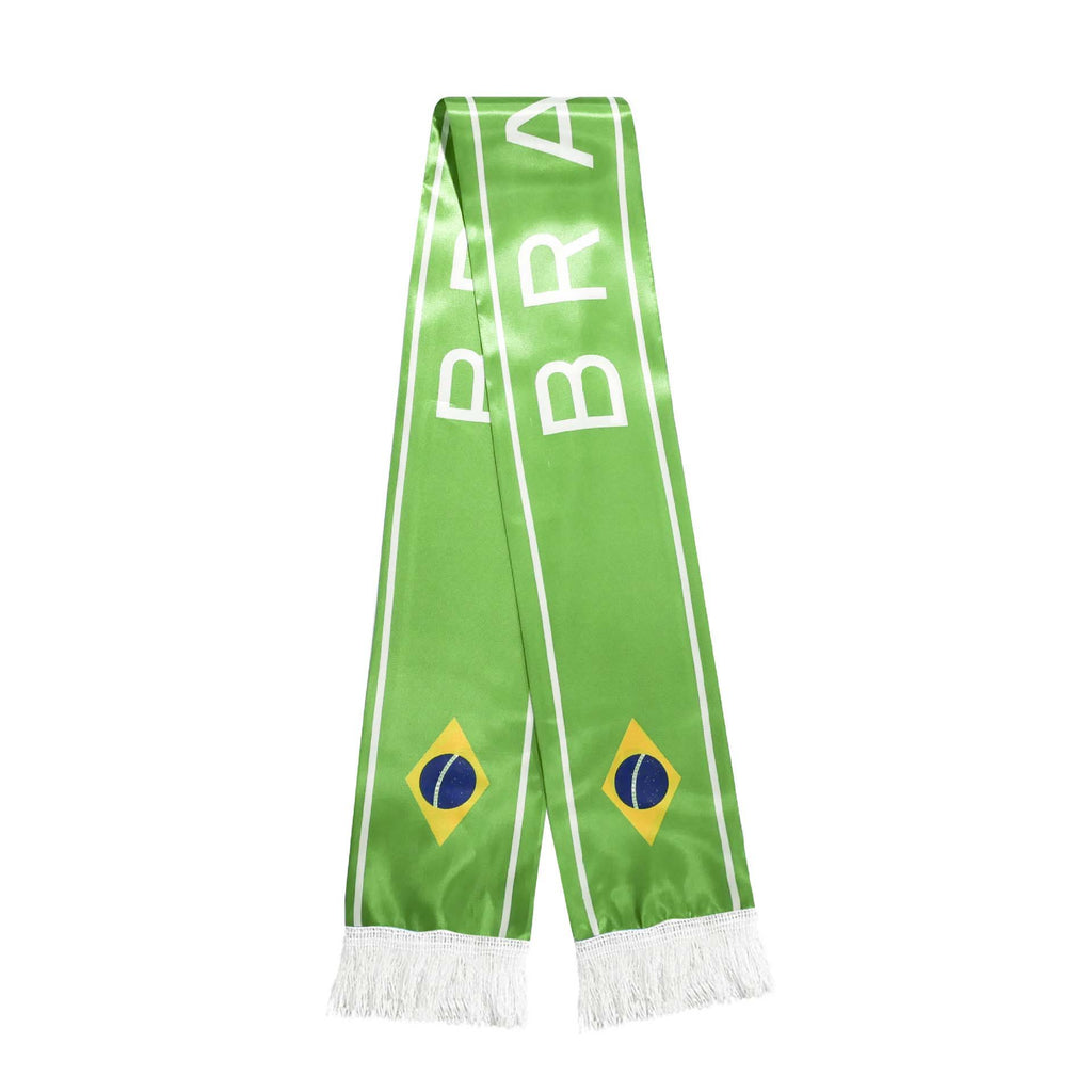 Custom World Cup Fan Scarf with Fringe